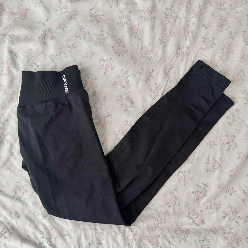 Dfyne Black Impact Leggings